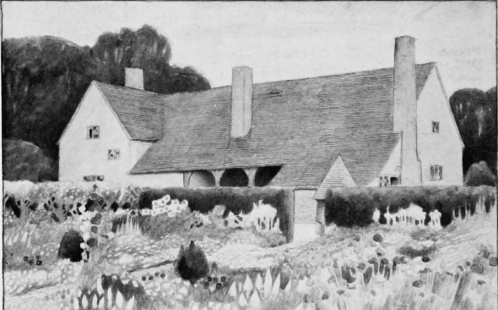 An illustration from Houses and gardens, 1906, leaf 171