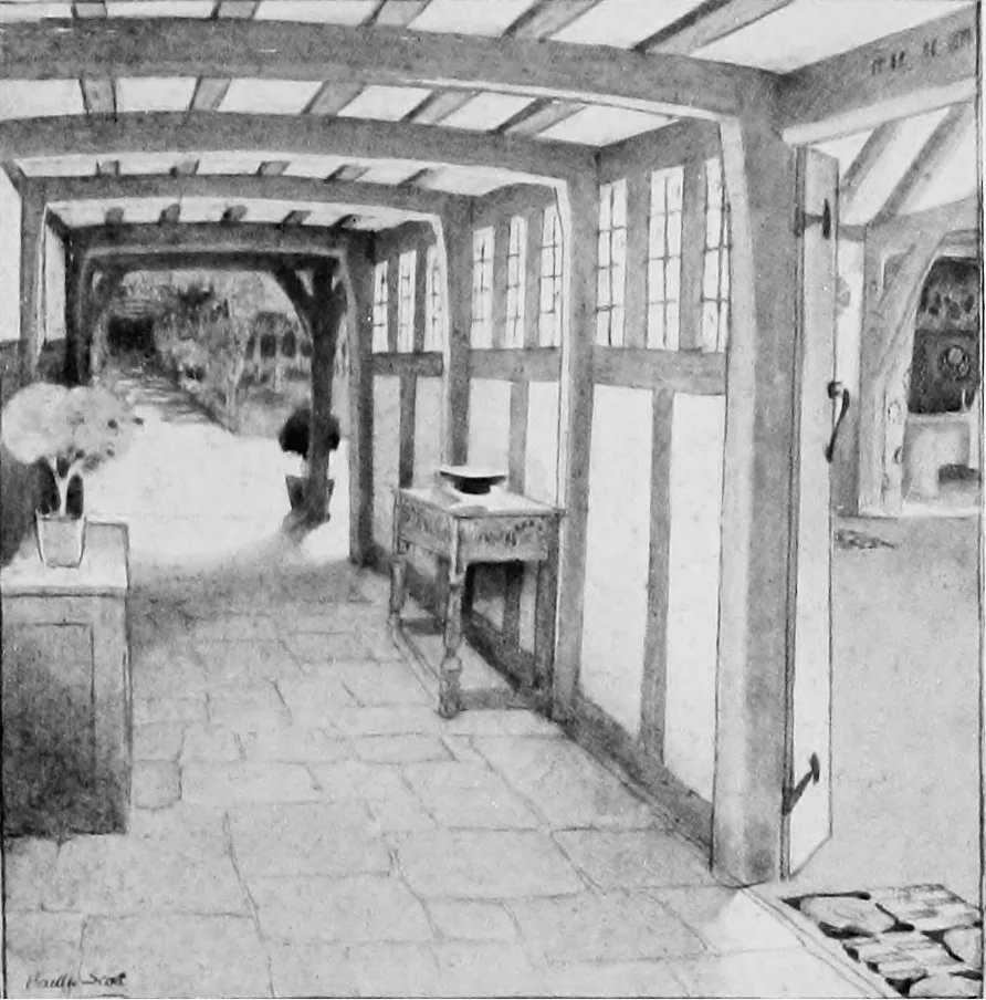 An illustration from Houses and gardens, 1906, leaf 172