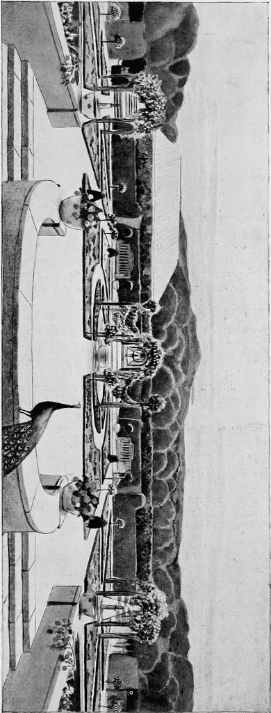 An illustration from Houses and gardens, 1906, leaf 201