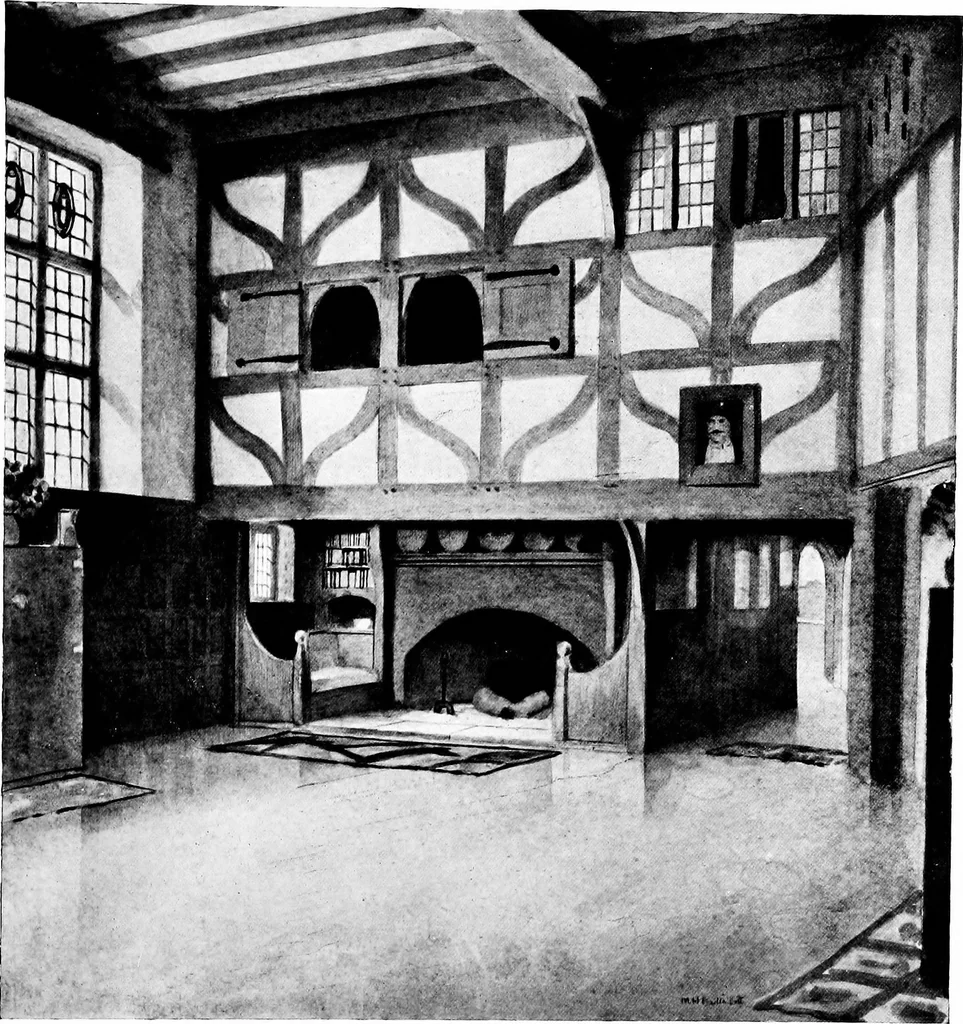 An illustration from Houses and gardens, 1906, leaf 202