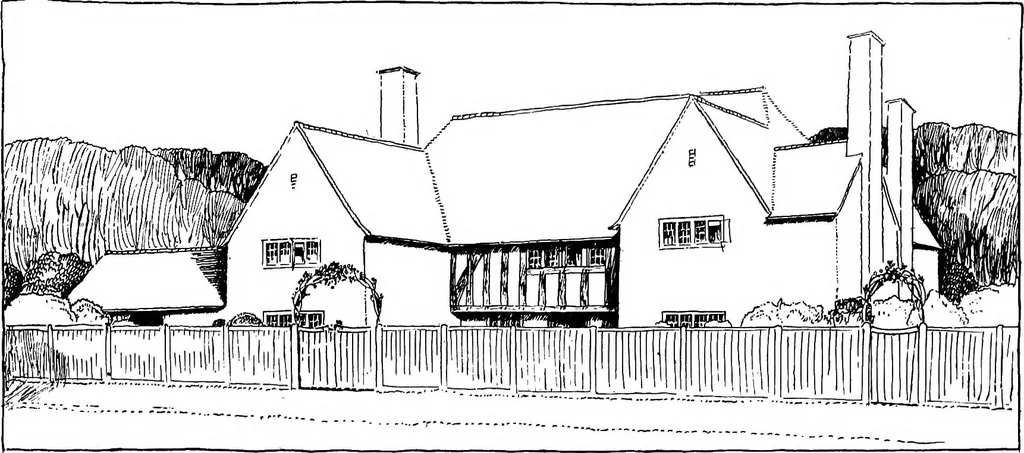 An illustration from Houses and gardens, 1906, leaf 226