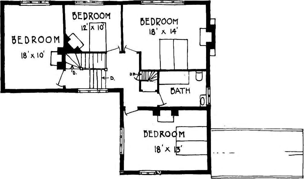 An illustration from Houses and gardens, 1906, leaf 236