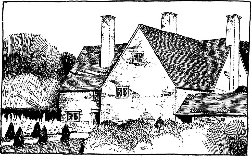 An illustration from Houses and gardens, 1906, leaf 237