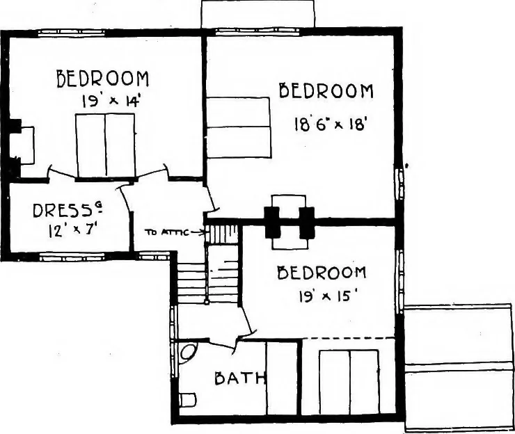 An illustration from Houses and gardens, 1906, leaf 241