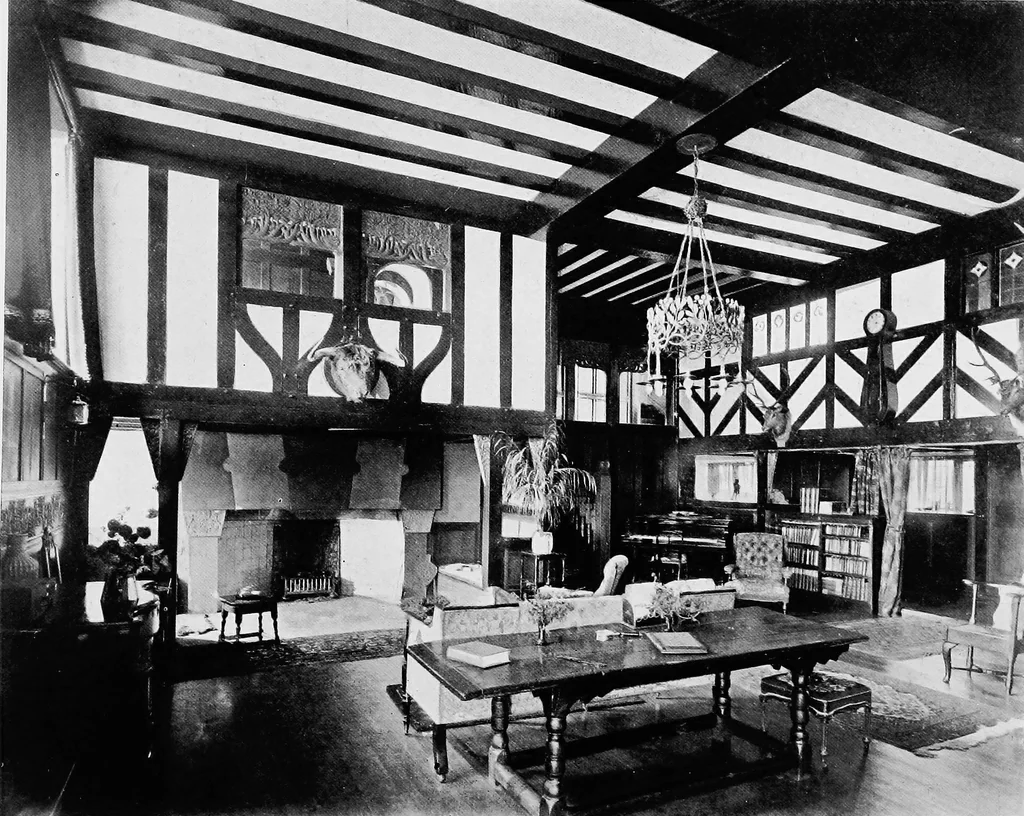 An illustration from Houses and gardens, 1906, leaf 249