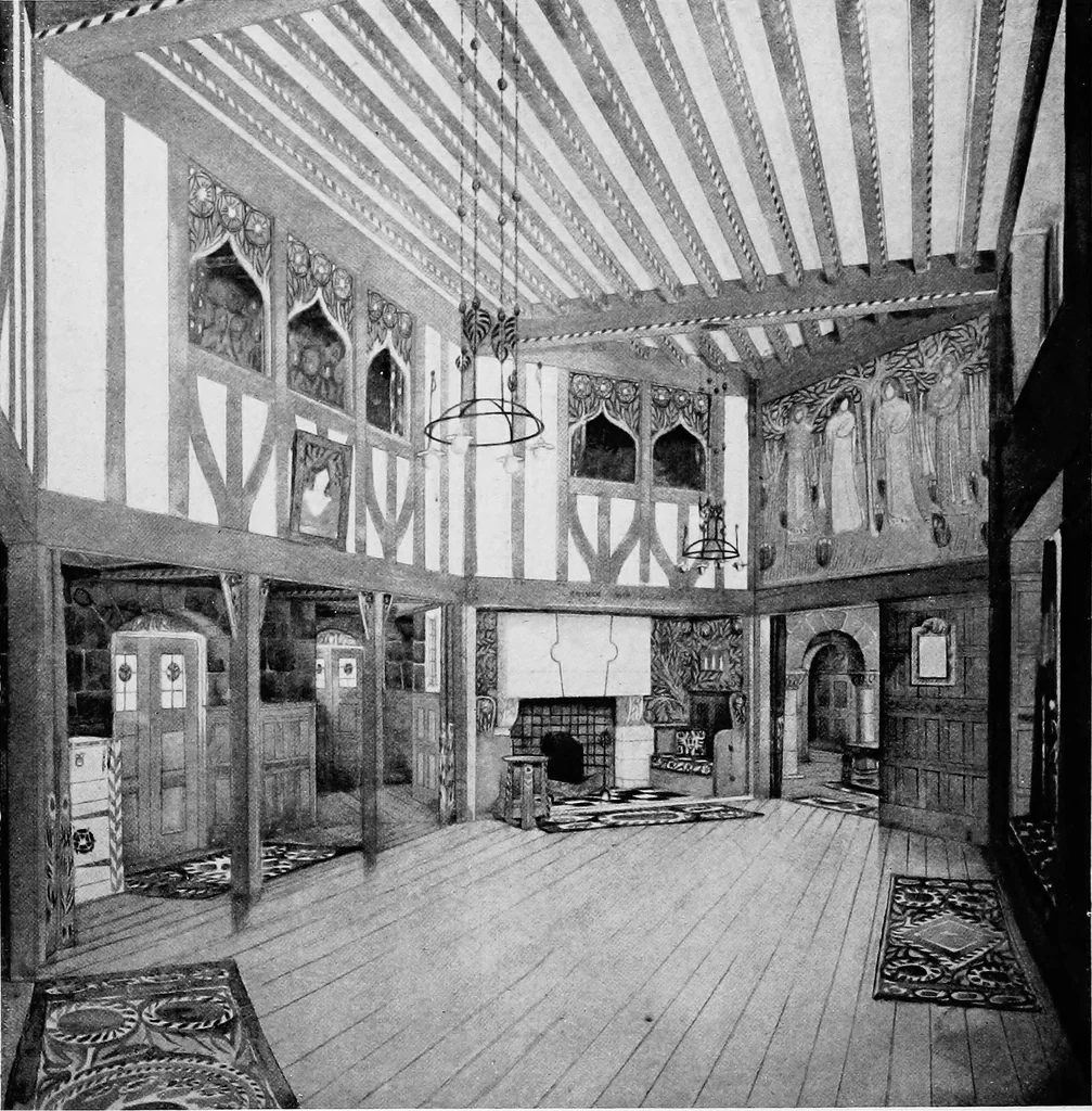 An illustration from Houses and gardens, 1906, leaf 255