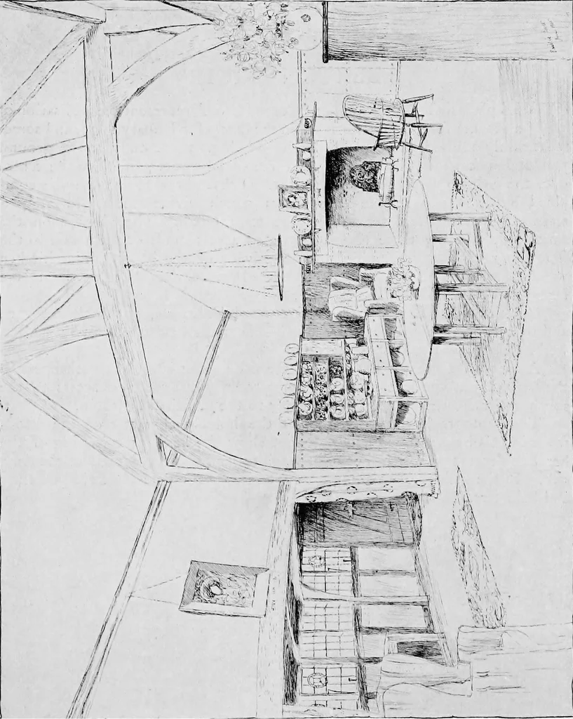 An illustration from Houses and gardens, 1906, leaf 264