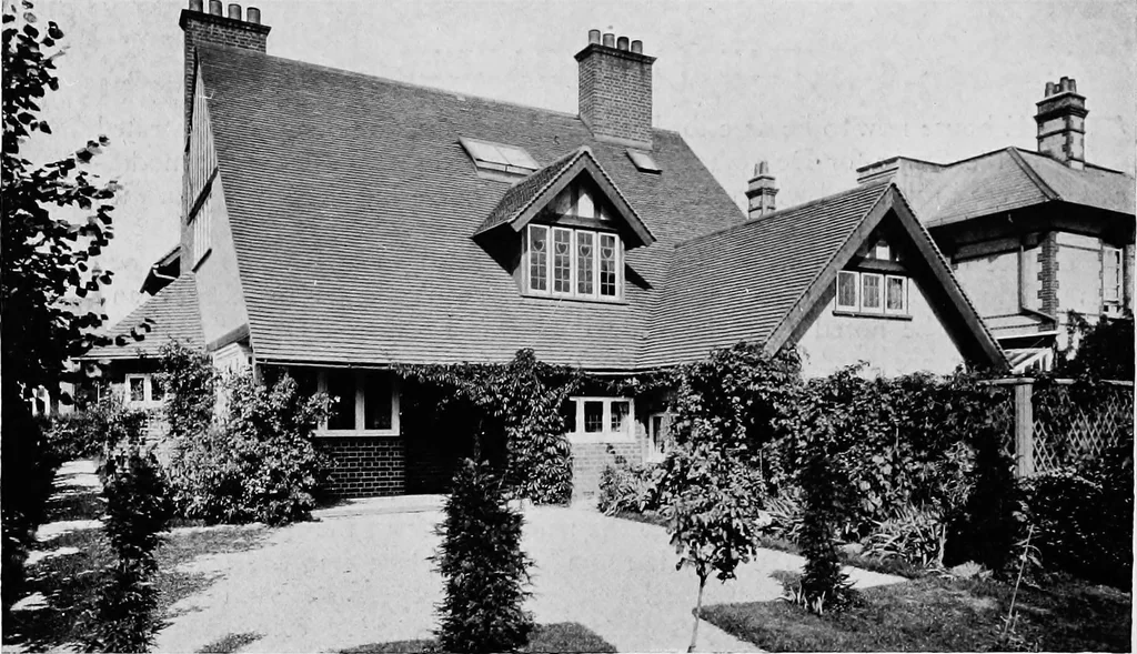 An illustration from Houses and gardens, 1906, leaf 271