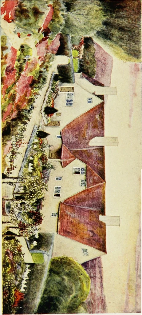 An illustration from Houses and gardens, 1906, leaf 281