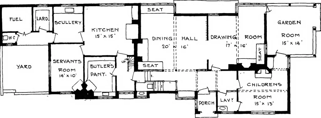 An illustration from Houses and gardens, 1906, leaf 314