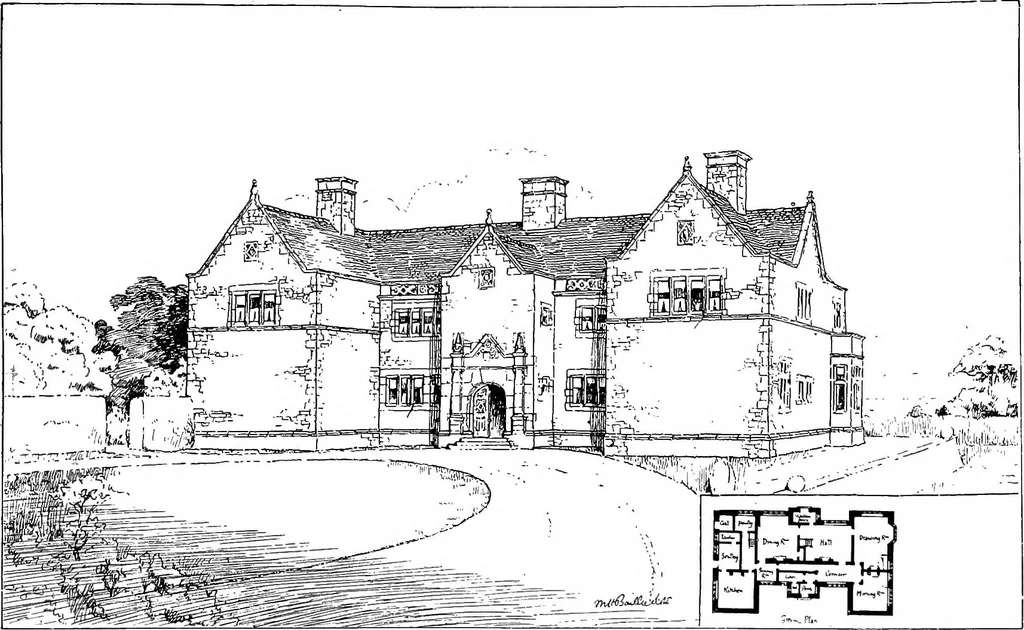 An illustration from Houses and gardens, 1906, leaf 323