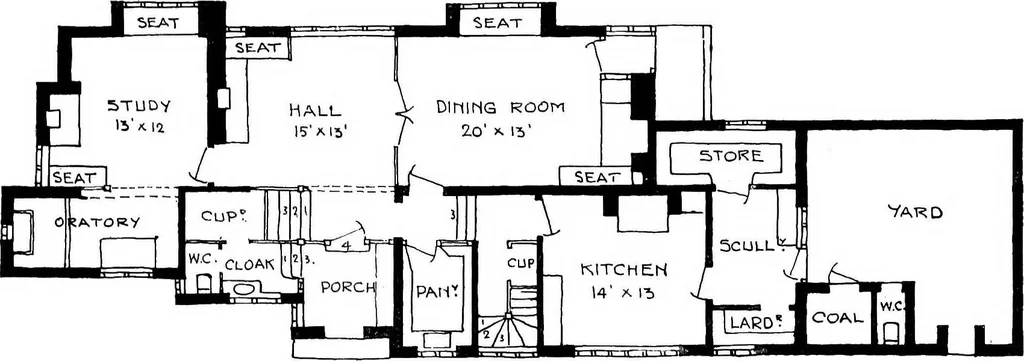 An illustration from Houses and gardens, 1906, leaf 330