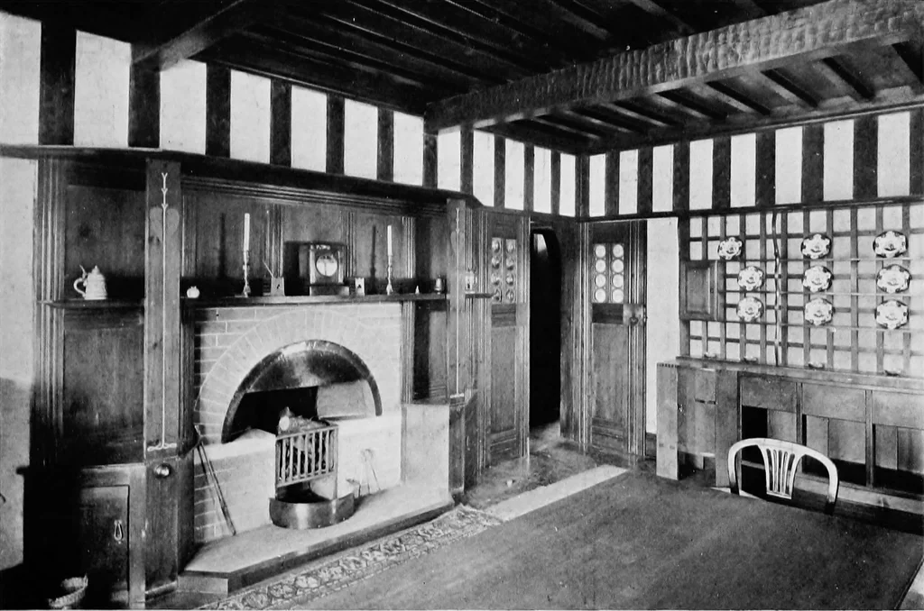 An illustration from Houses and gardens, 1906, leaf 334
