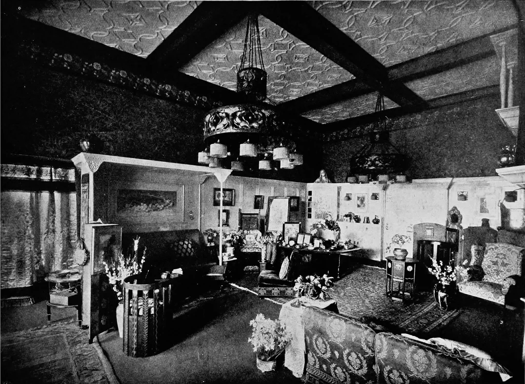 An illustration from Houses and gardens, 1906, leaf 340