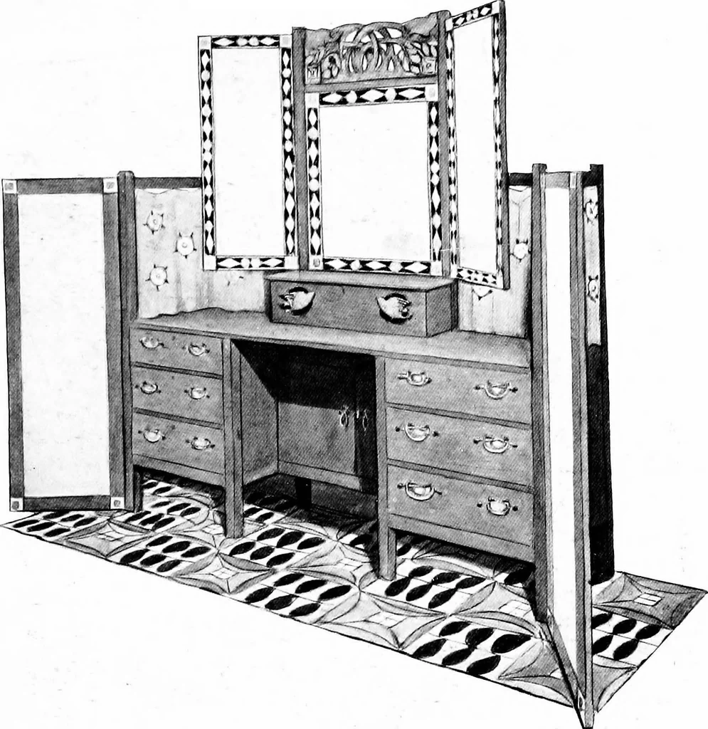 An illustration from Houses and gardens, 1906, leaf 346