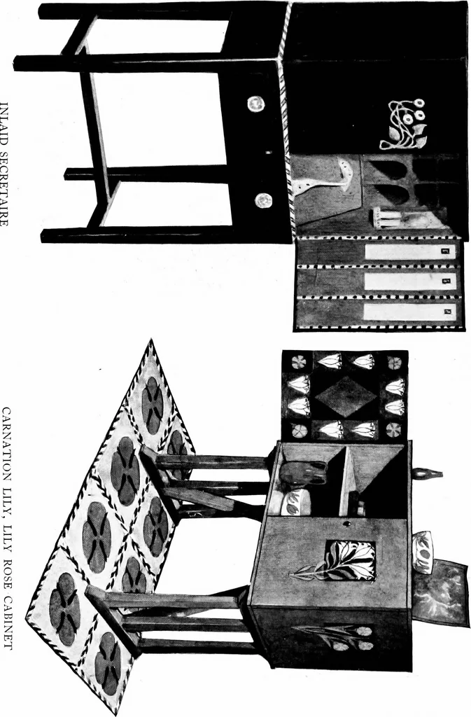 An illustration from Houses and gardens, 1906, leaf 348