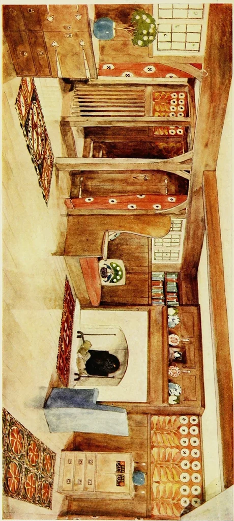 An illustration from Houses and gardens, 1906, leaf 50