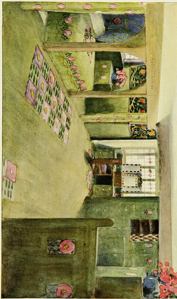 An illustration from Houses and gardens, 1906, leaf 63