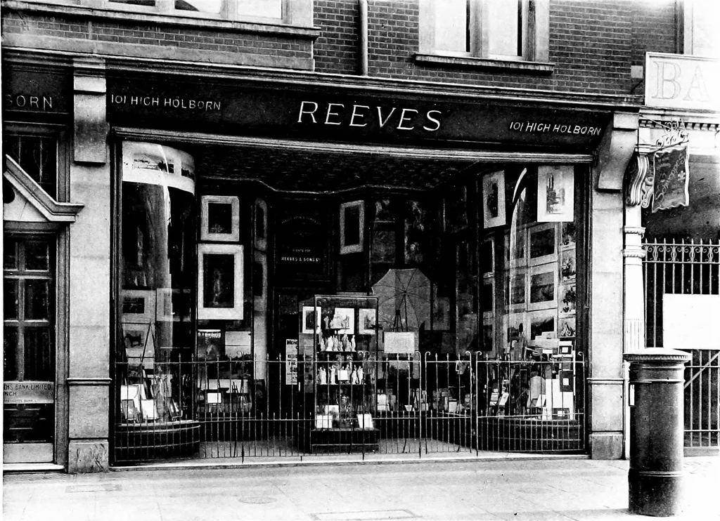 An illustration from English shop-fronts, old and new : a series of examples by leading architects, selected and specially photographed : together with descriptive notes and illustrations, 1907, leaf 106