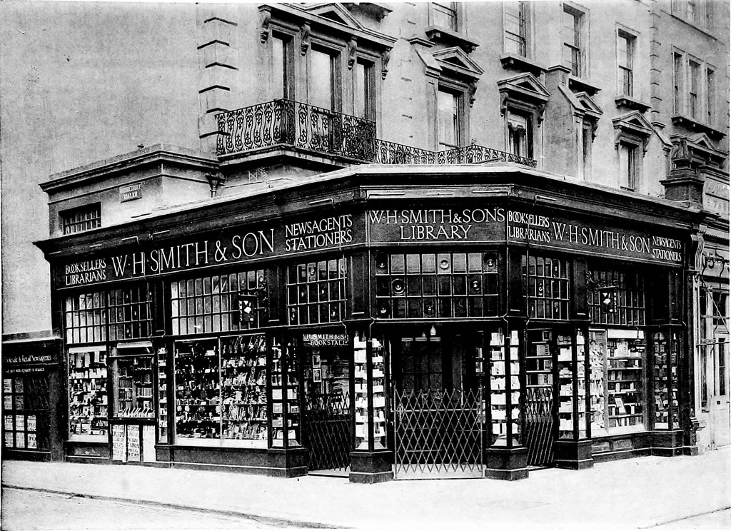 An illustration from English shop-fronts, old and new : a series of examples by leading architects, selected and specially photographed : together with descriptive notes and illustrations, 1907, leaf 114