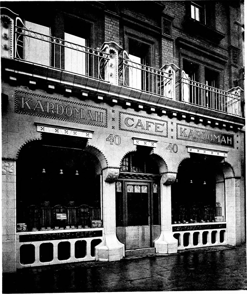 An illustration from English shop-fronts, old and new : a series of examples by leading architects, selected and specially photographed : together with descriptive notes and illustrations, 1907, leaf 146