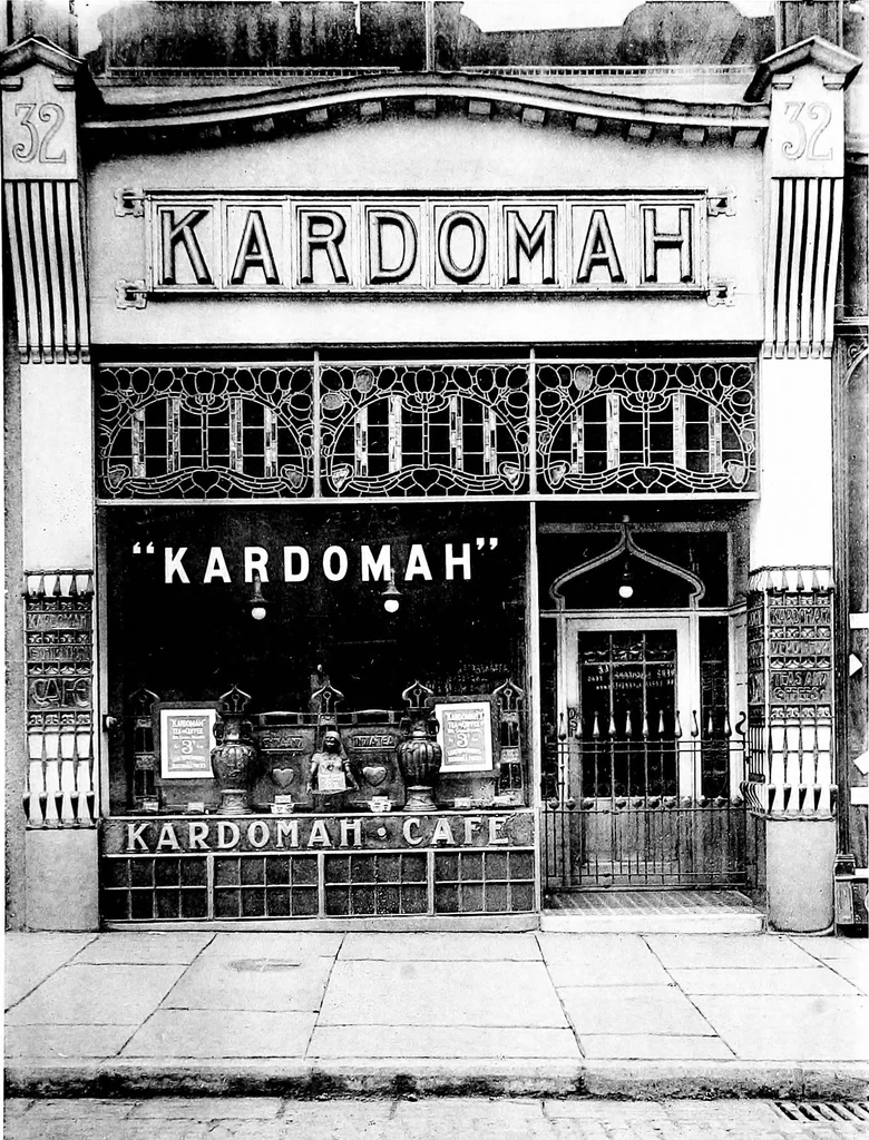 An illustration from English shop-fronts, old and new : a series of examples by leading architects, selected and specially photographed : together with descriptive notes and illustrations, 1907, leaf 148
