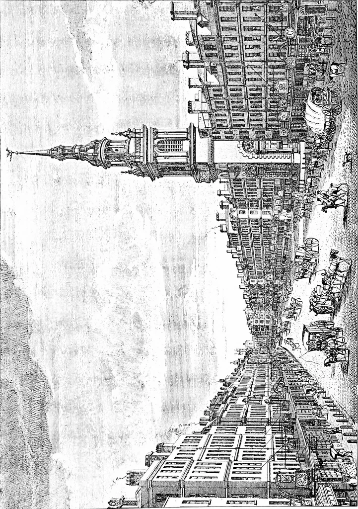 An illustration from English shop-fronts, old and new : a series of examples by leading architects, selected and specially photographed : together with descriptive notes and illustrations, 1907, leaf 24