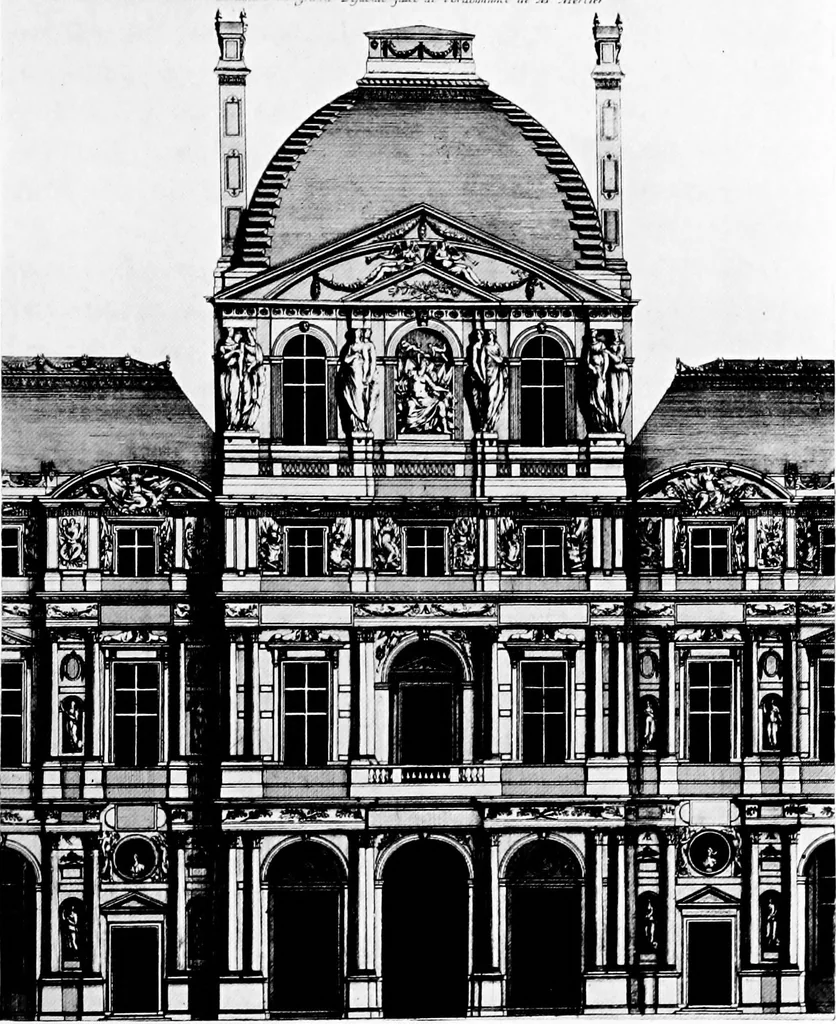 An illustration from Architectural drawing and draughtsmen, 1912, leaf 102