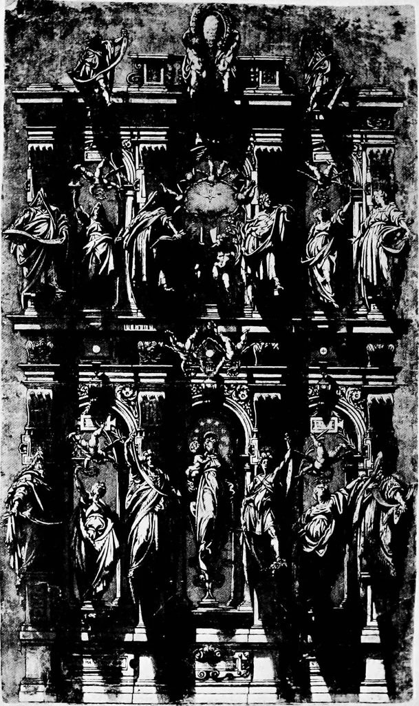 An illustration from Architectural drawing and draughtsmen, 1912, leaf 119