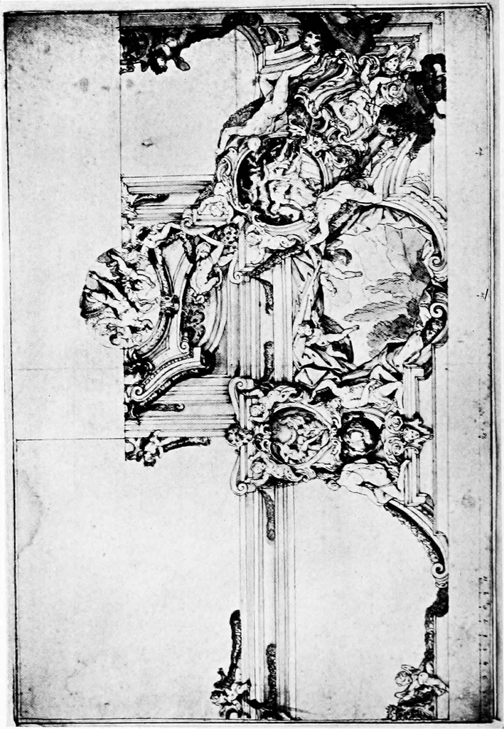 An illustration from Architectural drawing and draughtsmen, 1912, leaf 141