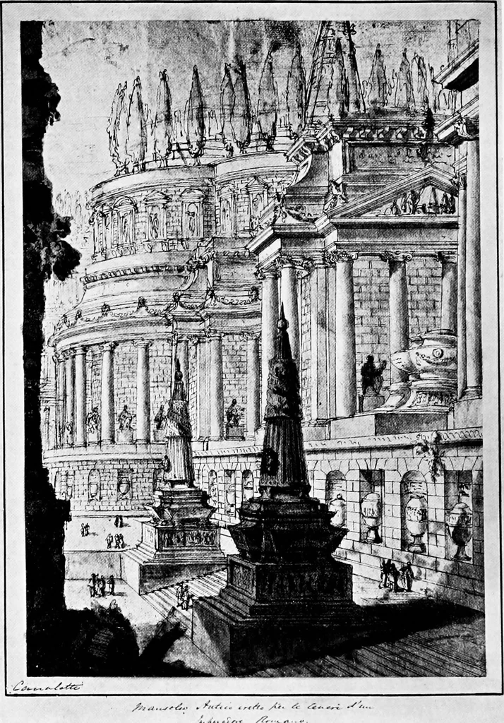 An illustration from Architectural drawing and draughtsmen, 1912, leaf 151