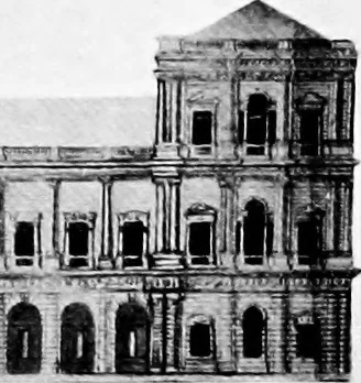 An illustration from Architectural drawing and draughtsmen, 1912, leaf 166