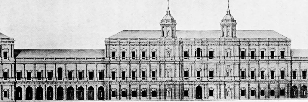 An illustration from Architectural drawing and draughtsmen, 1912, leaf 166