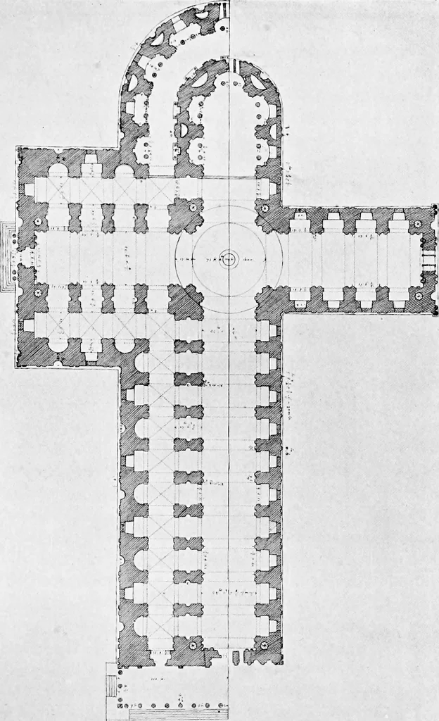 An illustration from Architectural drawing and draughtsmen, 1912, leaf 170