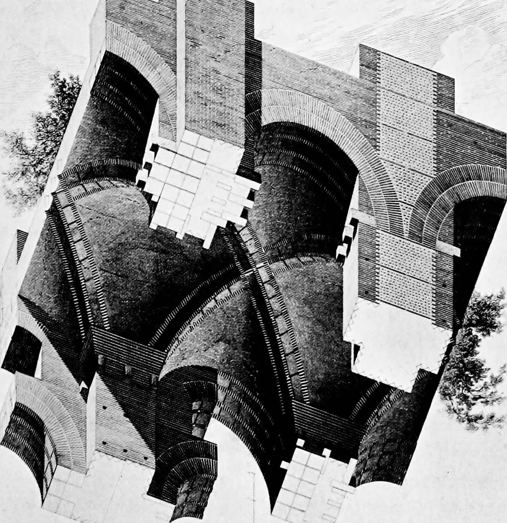 An illustration from Architectural drawing and draughtsmen, 1912, leaf 32