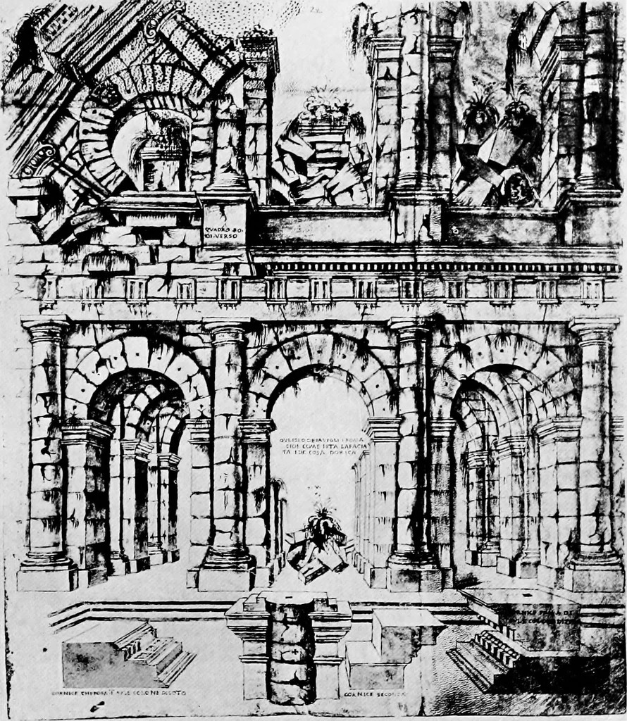 An illustration from Architectural drawing and draughtsmen, 1912, leaf 46