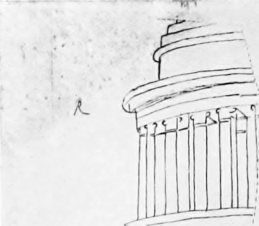 An illustration from Architectural drawing and draughtsmen, 1912, leaf 53