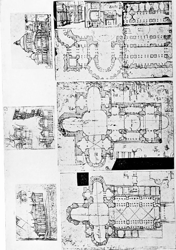 An illustration from Architectural drawing and draughtsmen, 1912, leaf 57