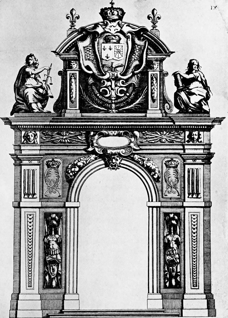 An illustration from Architectural drawing and draughtsmen, 1912, leaf 74