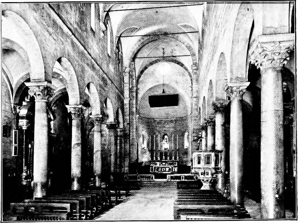 An illustration from The cathedrals of central Italy, 1911, leaf 222