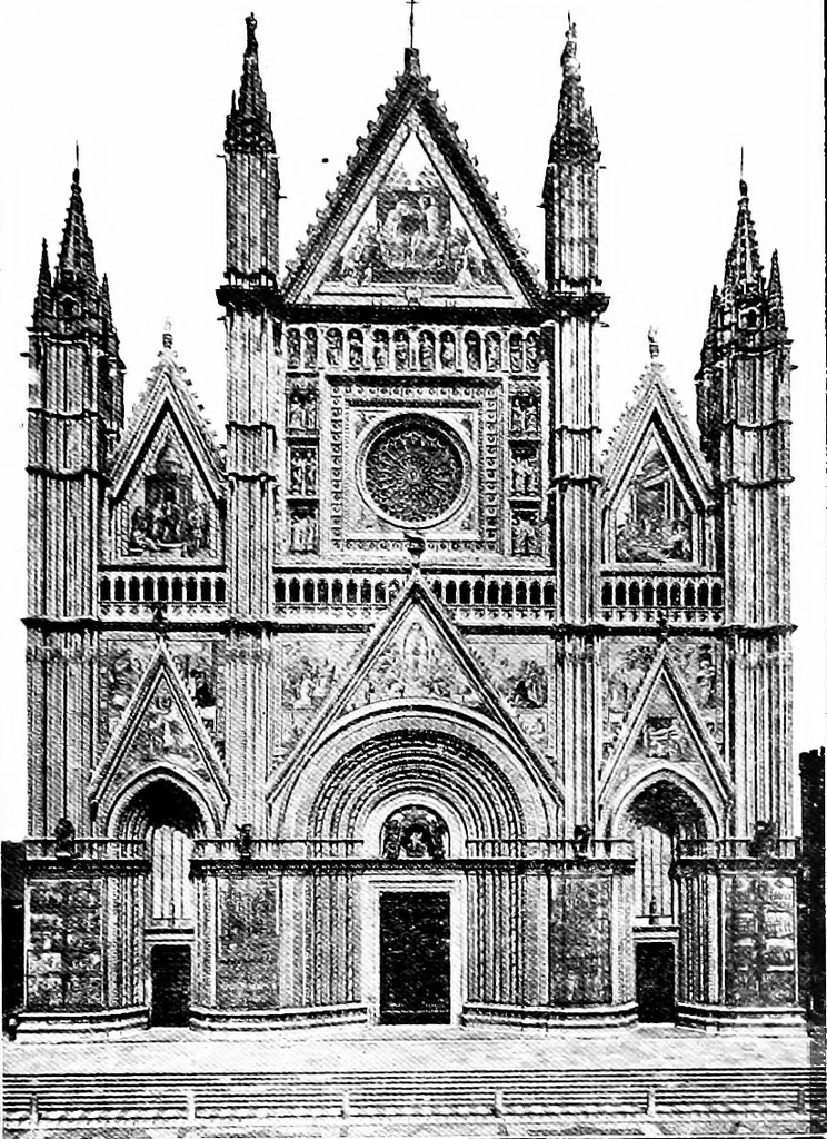 An illustration from The cathedrals of central Italy, 1911, leaf 282