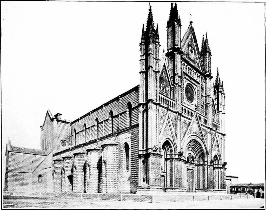 An illustration from The cathedrals of central Italy, 1911, leaf 48