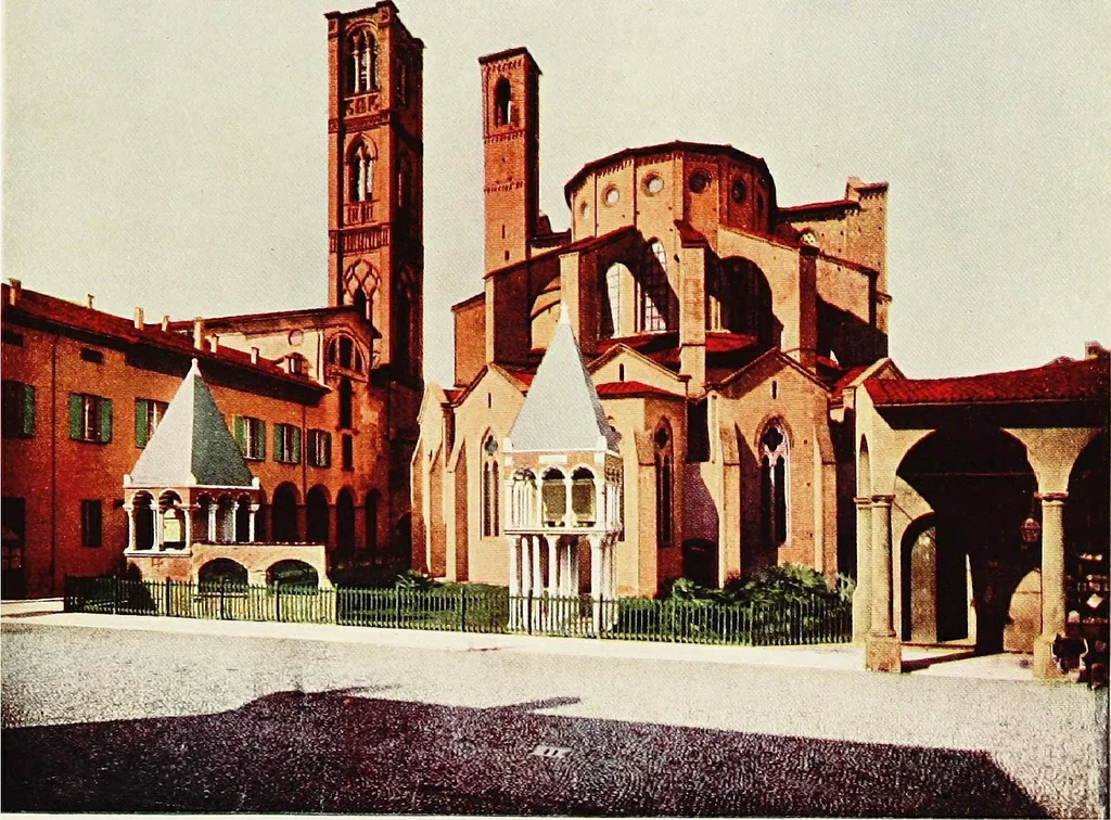 An illustration from The cathedrals and churches of northern Italy, 1907, leaf 293