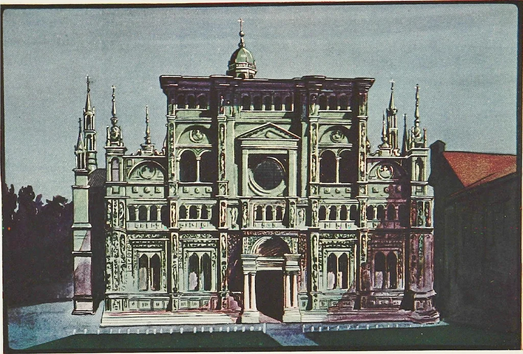 An illustration from The cathedrals and churches of northern Italy, 1907, leaf 449