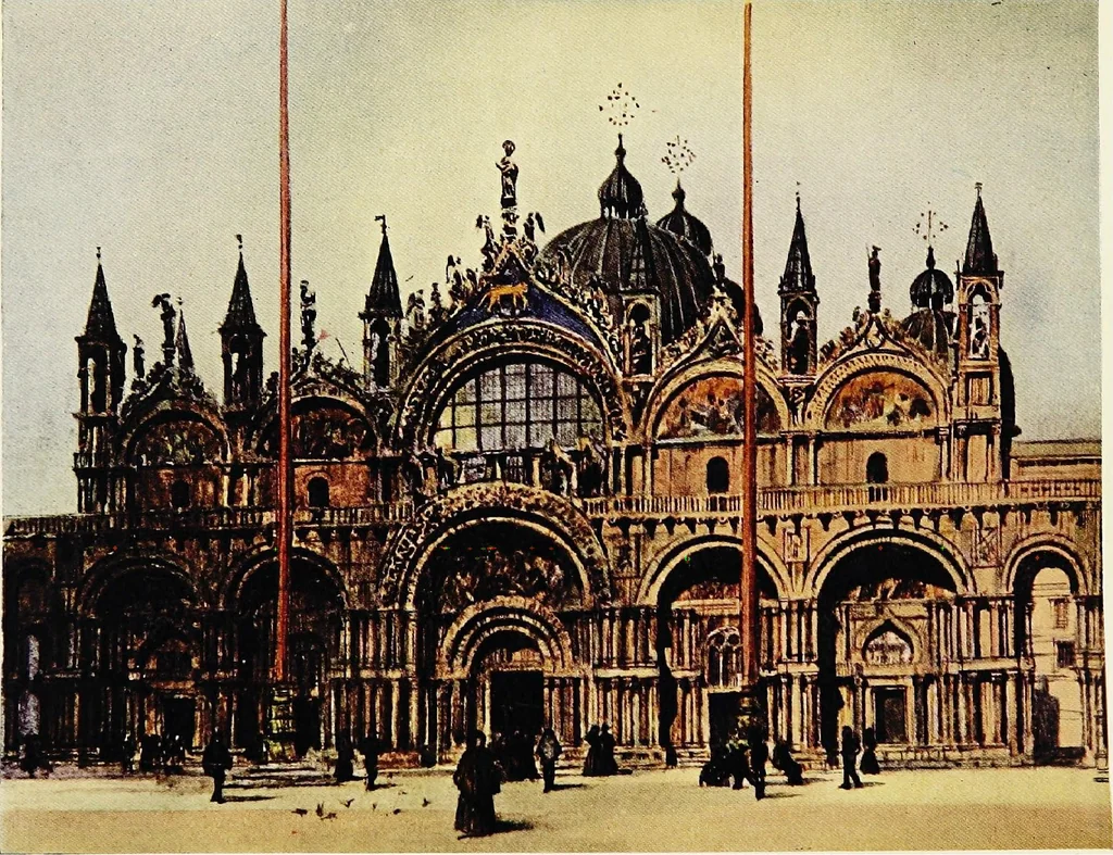 An illustration from The cathedrals and churches of northern Italy, 1907, leaf 6