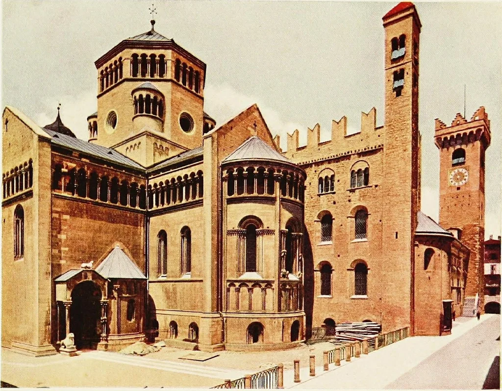 An illustration from The cathedrals and churches of northern Italy, 1907, leaf 91