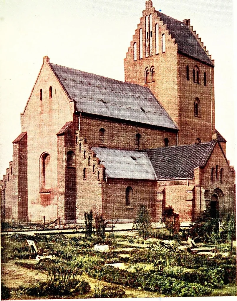 An illustration from The cathedrals and churches of Norway, Sweden and Denmark : with forty illustrations (four of which are in colour), 1908, leaf 301