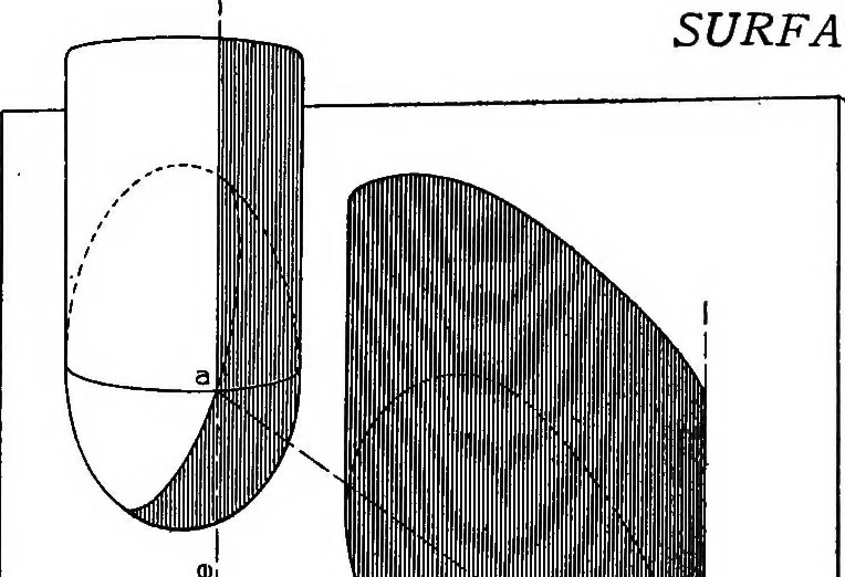 An illustration from Shades and shadows, with applications to architectural details, and exercises in drawing them with the brush and pen .., 1912, leaf 20