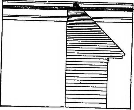 An illustration from Shades and shadows, with applications to architectural details, and exercises in drawing them with the brush and pen .., 1912, leaf 32