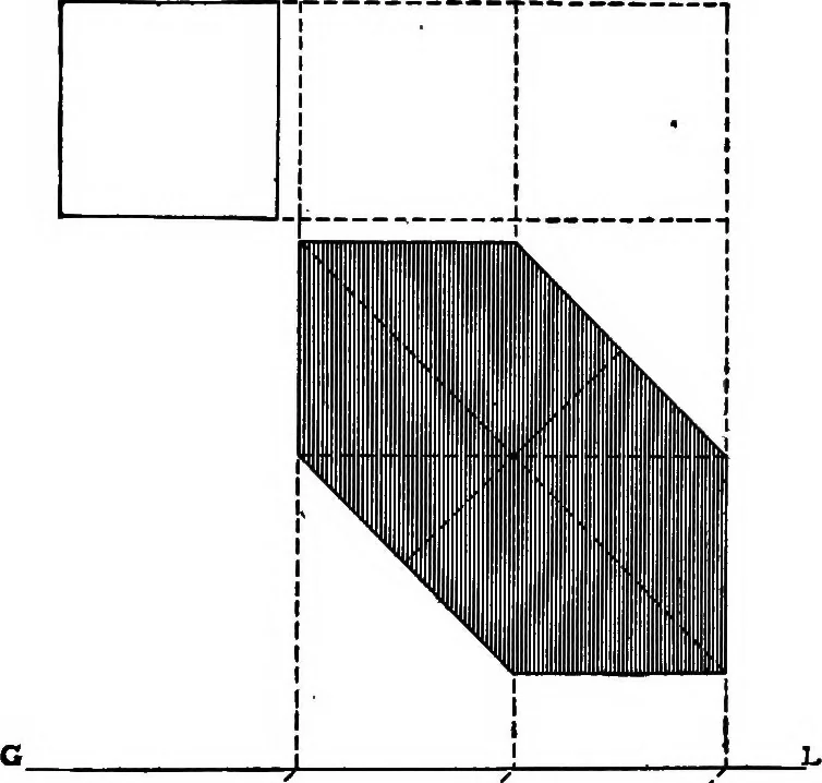 An illustration from Shades and shadows, with applications to architectural details, and exercises in drawing them with the brush and pen .., 1912, leaf 46